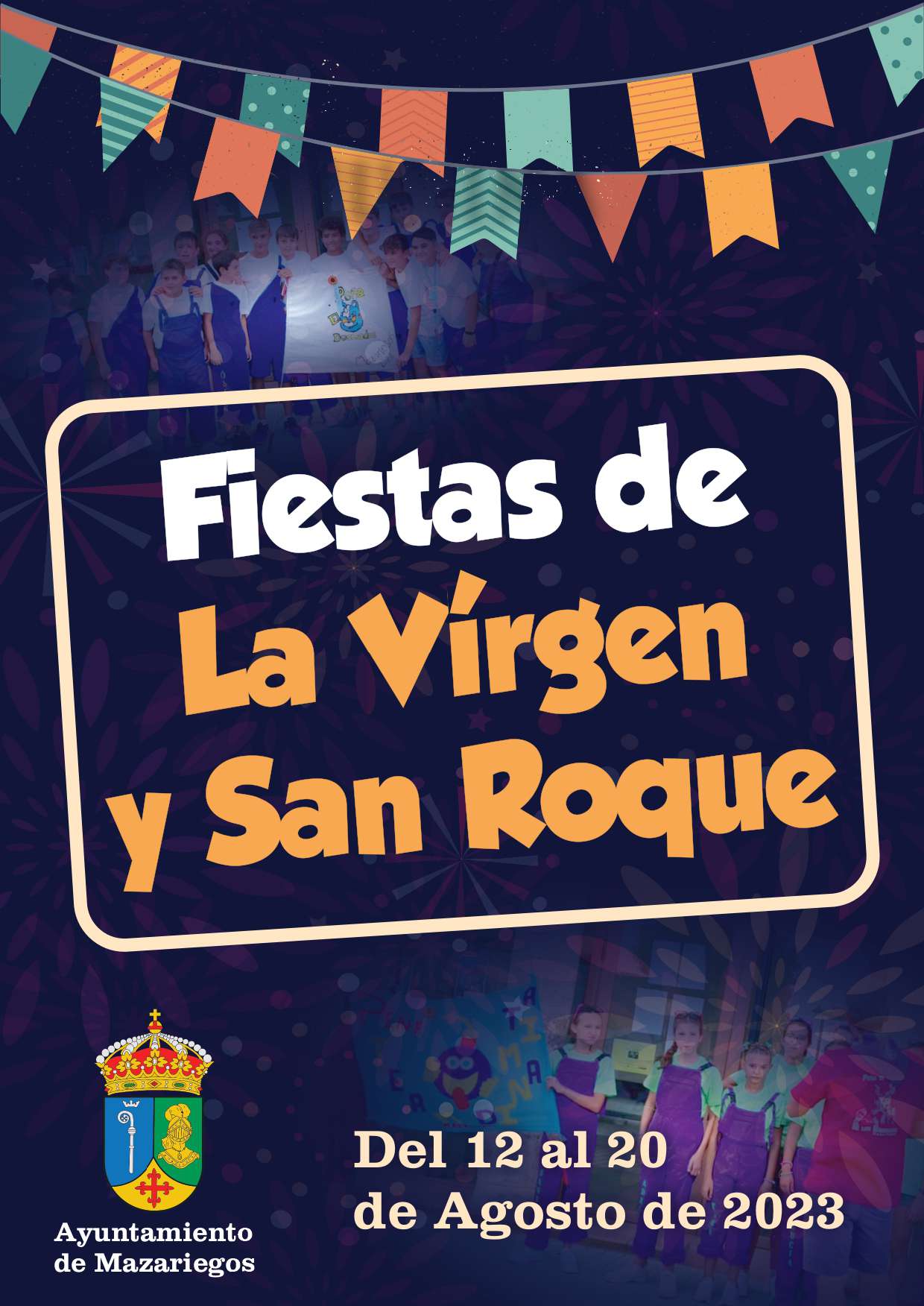 Fiestas patronales en honor a la Virgen y San Roque 2023 Mazariegos